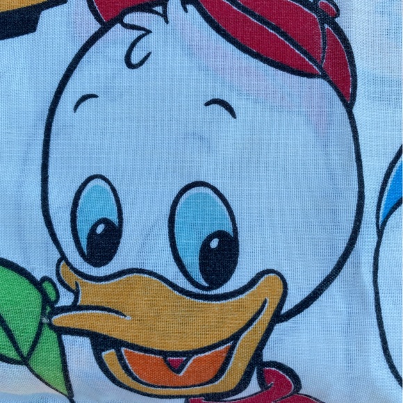 🏰🔥 Vintage 1986 Walt Disney Co. Duck Tales Standard Pillowcase Made in USA - Picture 3 of 7